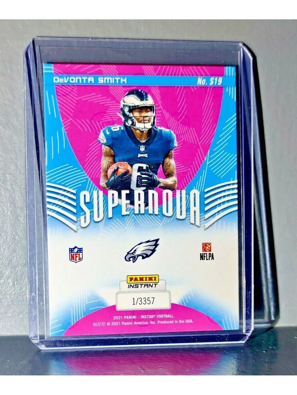 DeVonta Smith 2021 Panini NFL Supernova #19 Rookie Football Card 1 of 3357